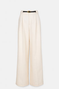 Pantalone širokog kroja sa kaišem Tiffany Production